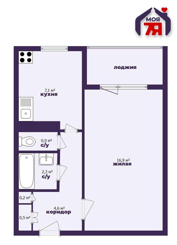 Mieszkanie 1 pokój 35 m² Mińsk, Białoruś