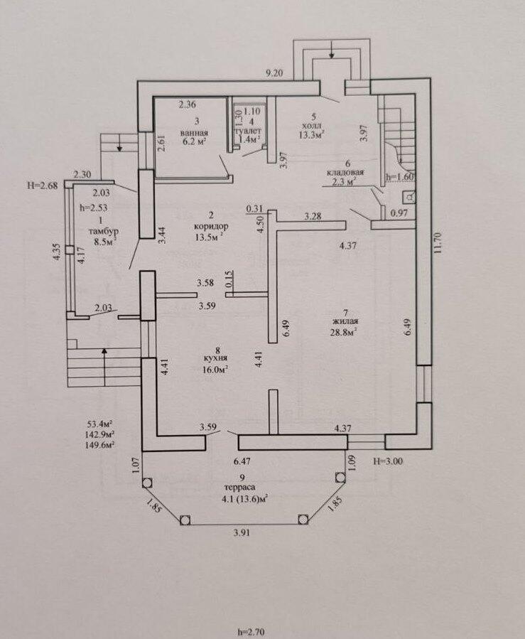 House 150 m² Minsk, Belarus