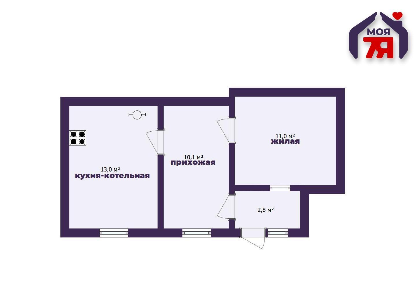 House 37 m² Minsk, Belarus