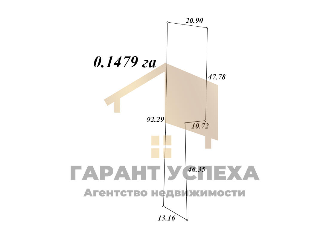 House 54 m² Malaryta, Belarus