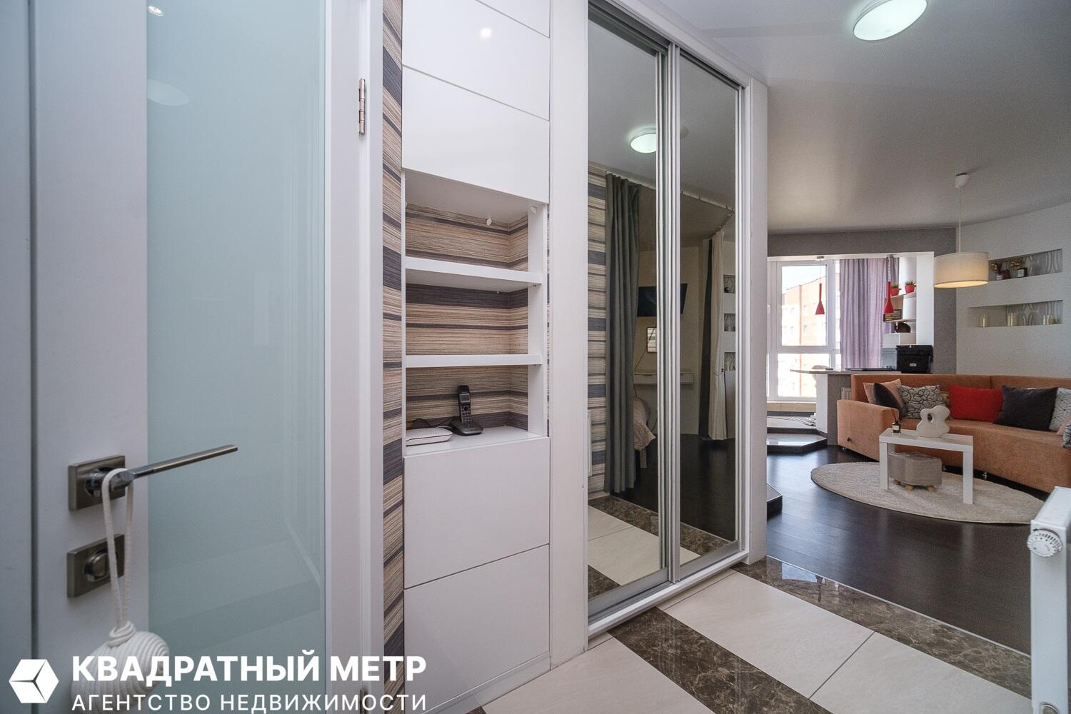 Квартира 2 комнаты 48 м² Минск, Беларусь
