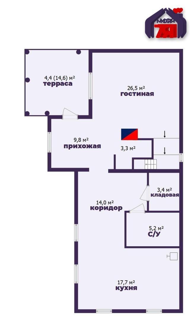 Haus 148 m² Cyzevicy, Belarus