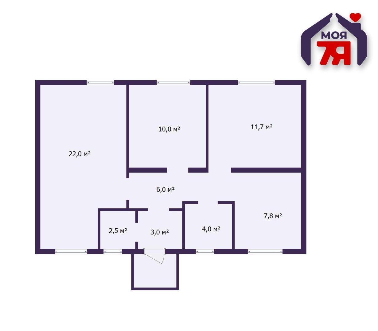 Дом 67 м² Раёвка, Беларусь