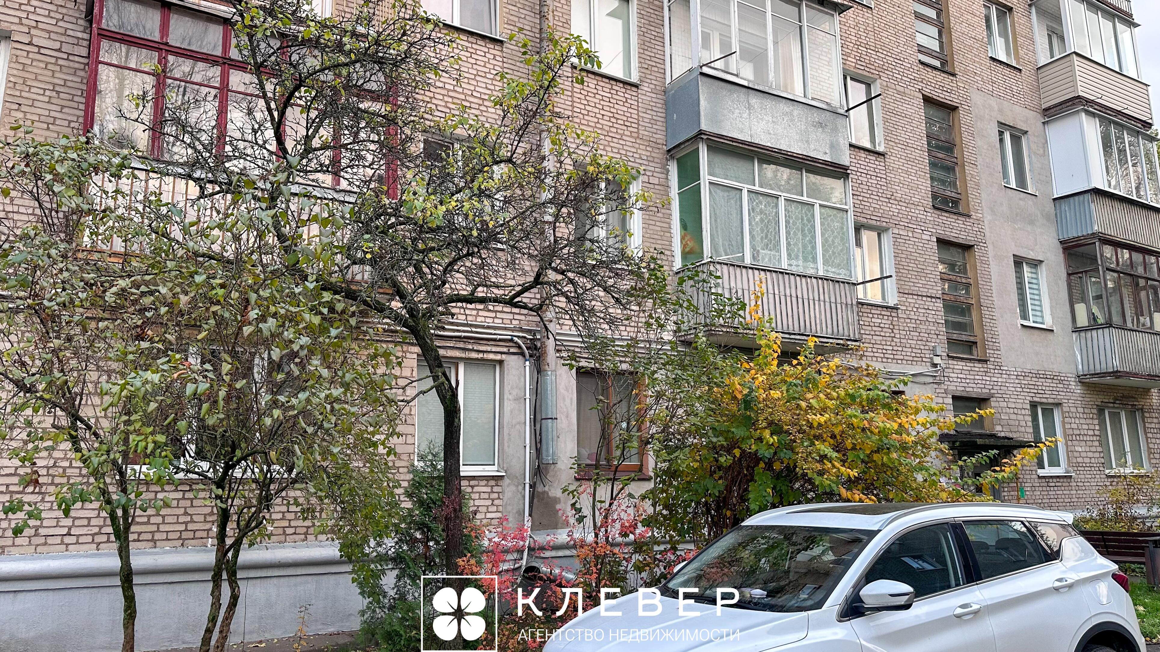  40.63м.кв., комнат 2, г. Минск (Шевченко бульвар, 5)