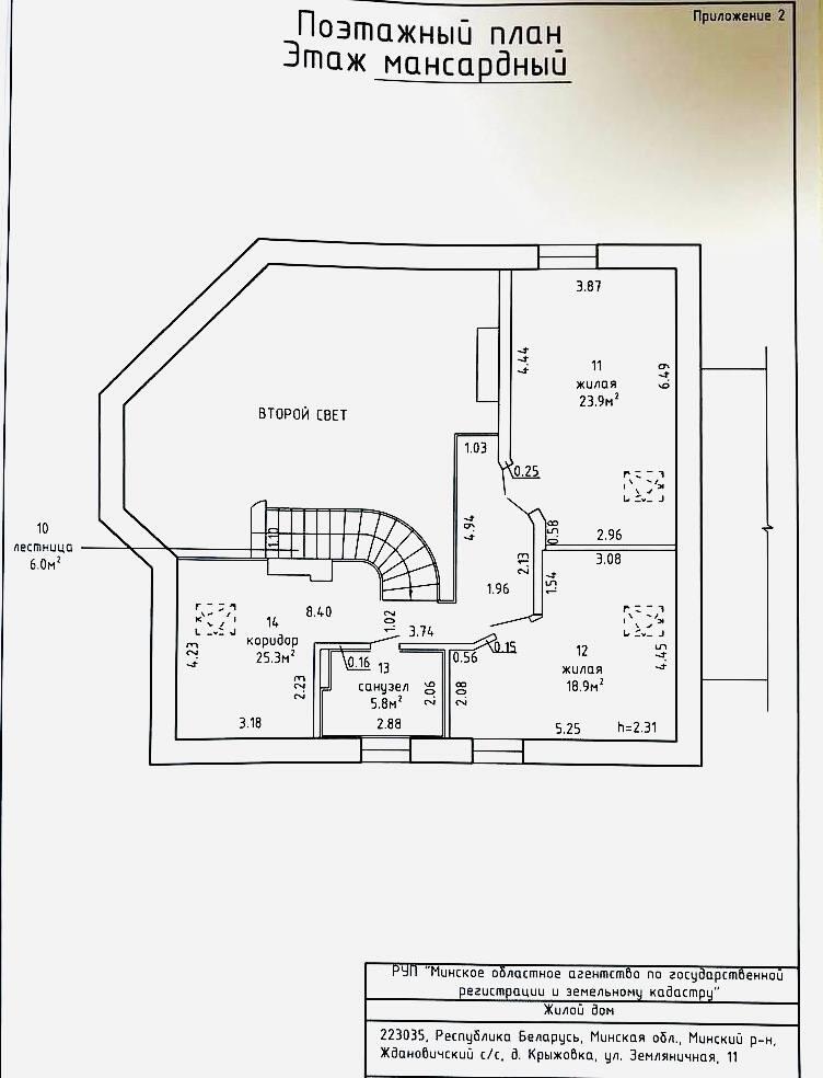 Cottage 362 m² Zdanovicki sielski Saviet, Belarus