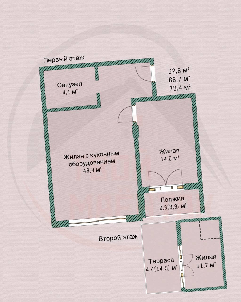 Квартира 3 комнаты 85 м² Минск, Беларусь