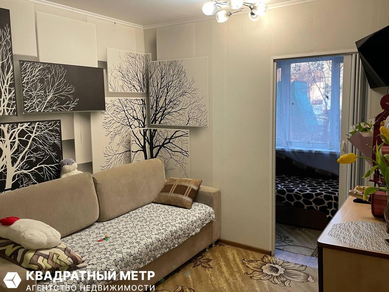 3 room apartment 62 m² Minsk, Belarus