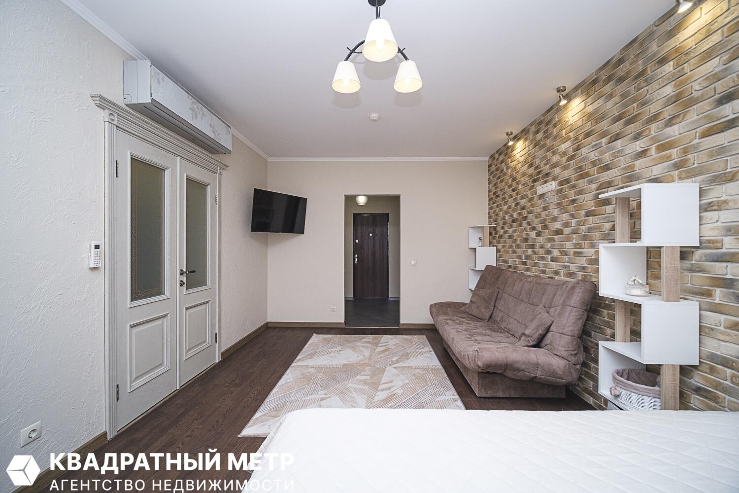 1 room apartment 43 m² Minsk, Belarus