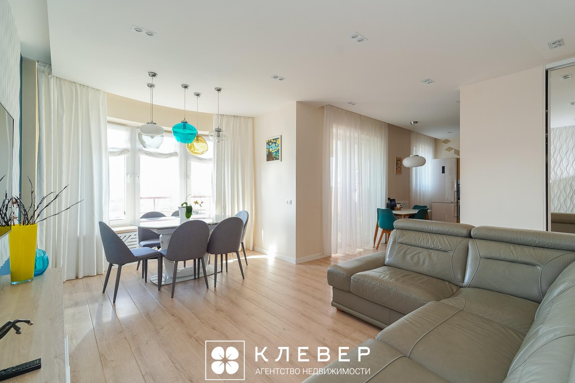  134.2м.кв., комнат 4, г. Минск (Дзержинского просп., 127)