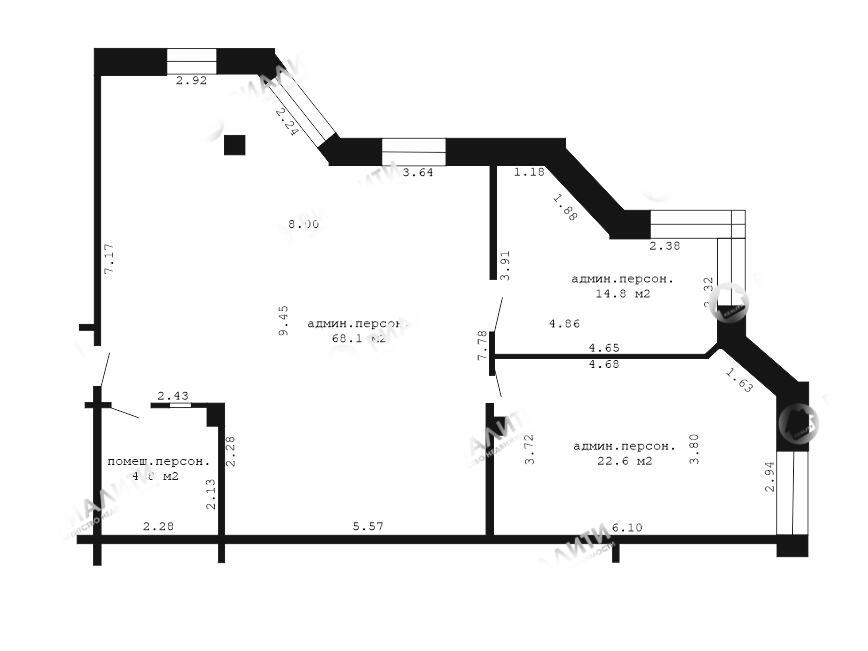 Büro 5 m² in Brest, Belarus