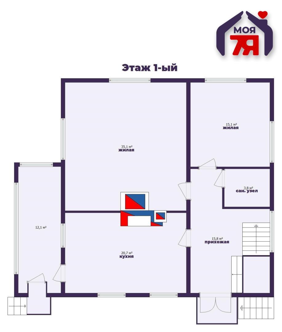 Cottage 168 m² Miadzielski sielski Saviet, Belarus