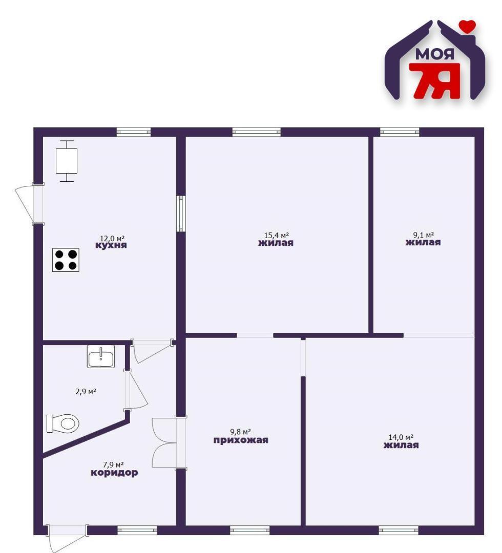 Dom 71 m² Smolewicze, Białoruś