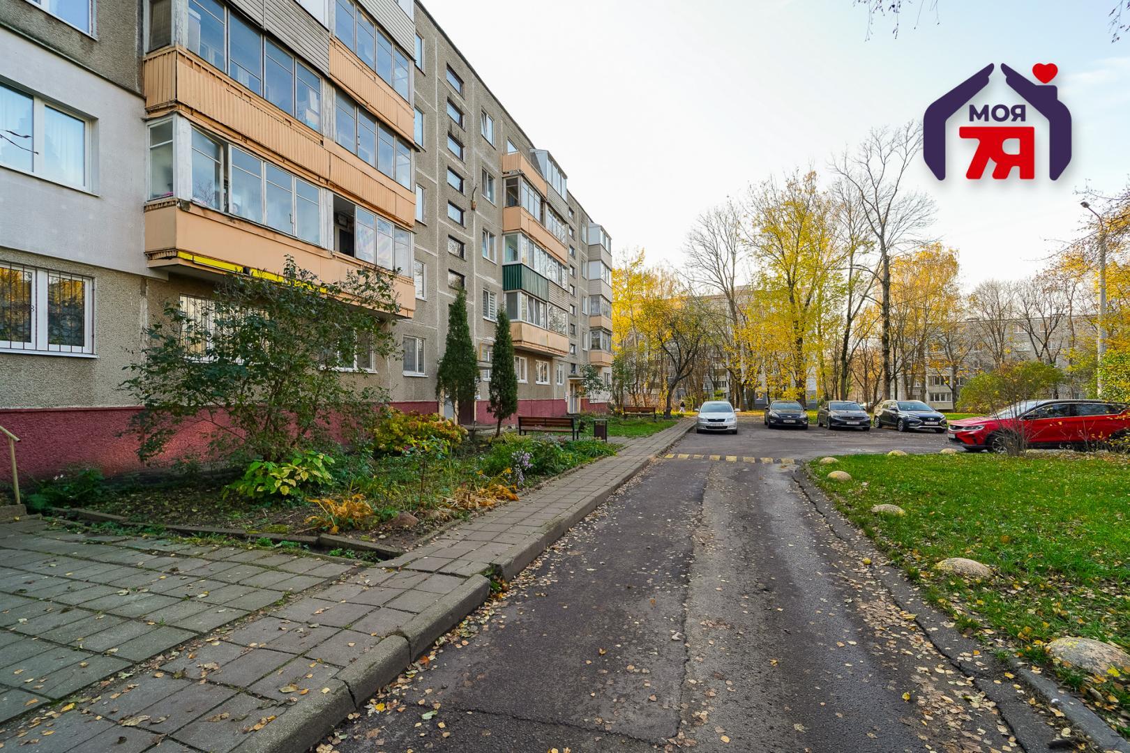 3 room apartment 50 m² Minsk, Belarus
