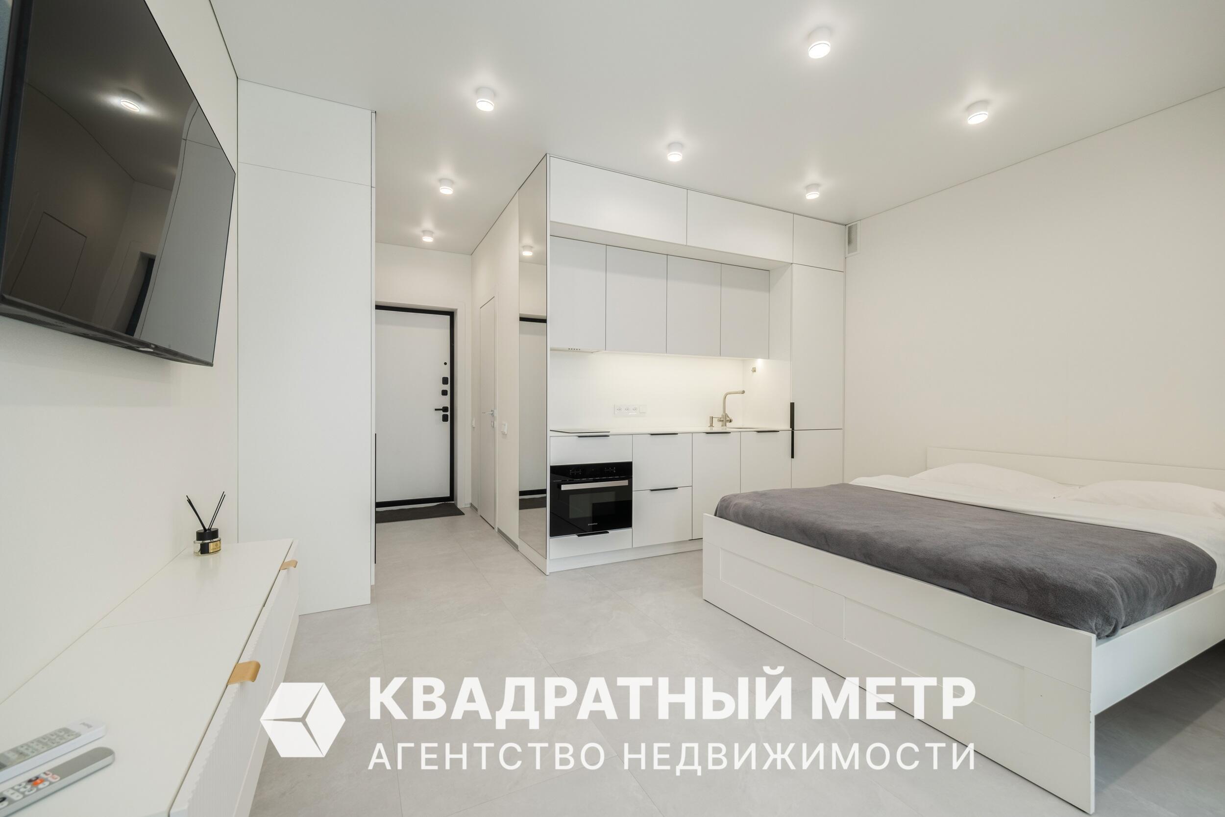 Квартира 1 комната 27 м² Минск, Беларусь