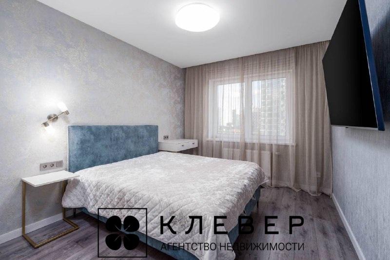 Стильная 3-комнатная квартира с ремонтом в ЖК Minsk World!
