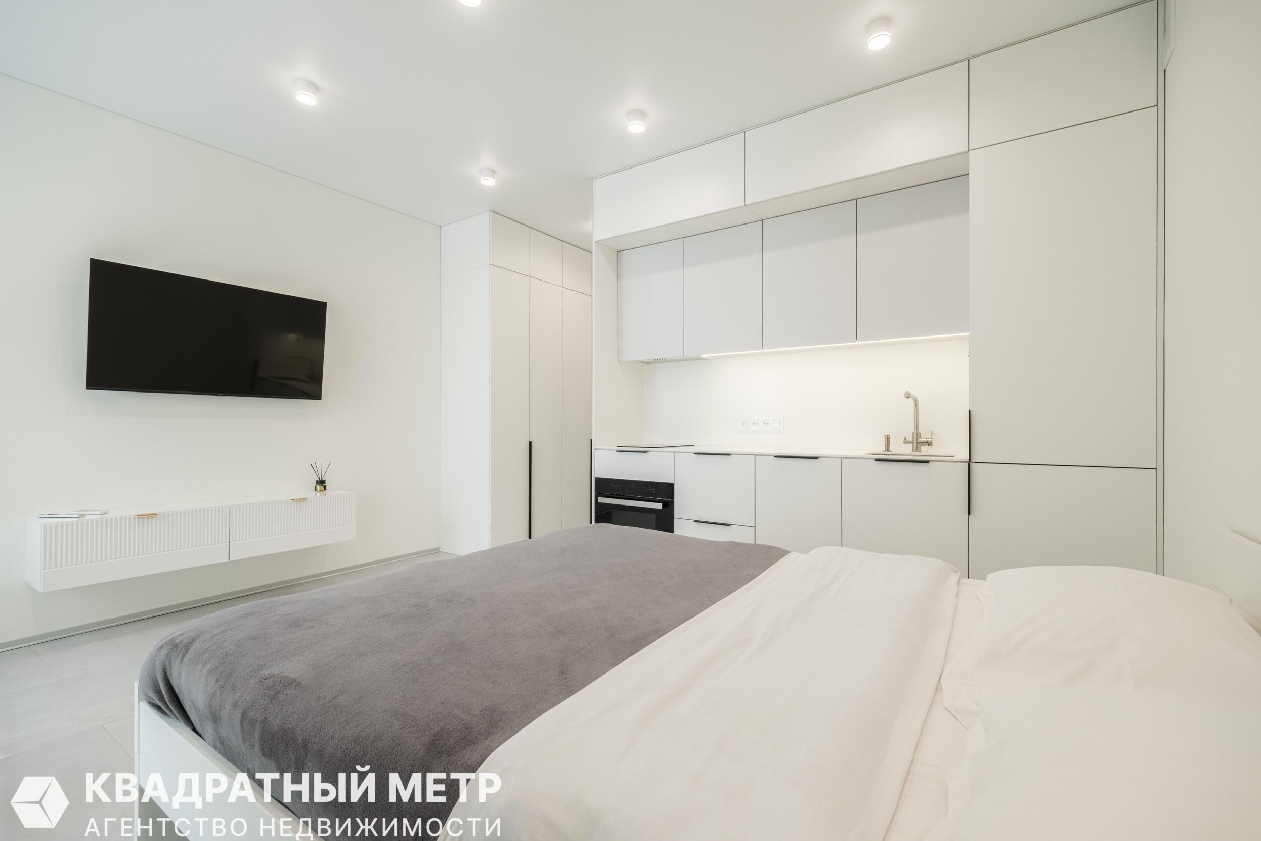 Квартира 1 комната 27 м² Минск, Беларусь