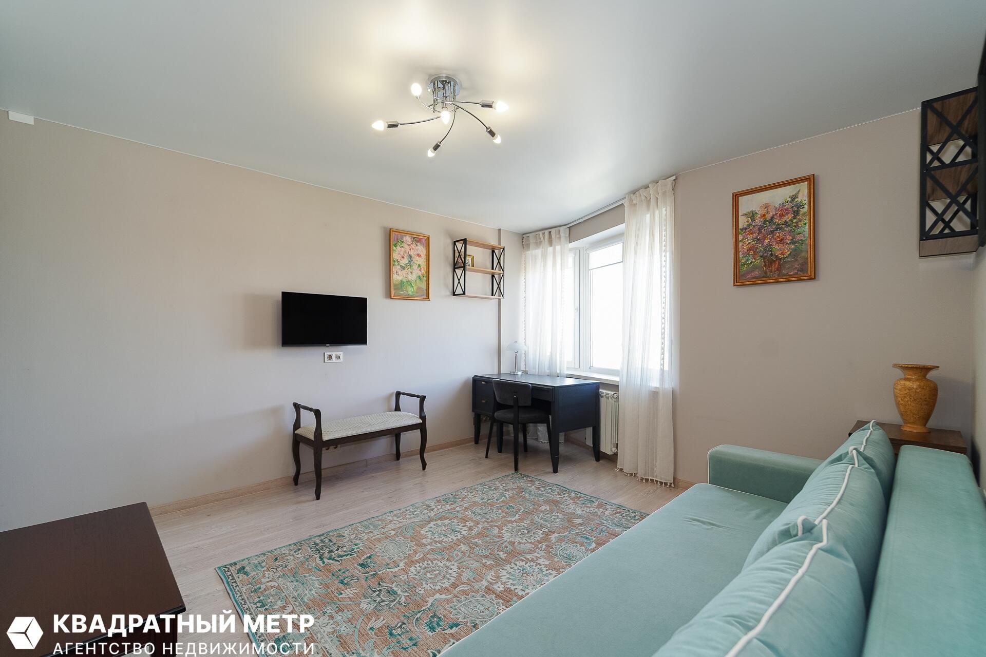 2 room apartment 62 m² Minsk, Belarus