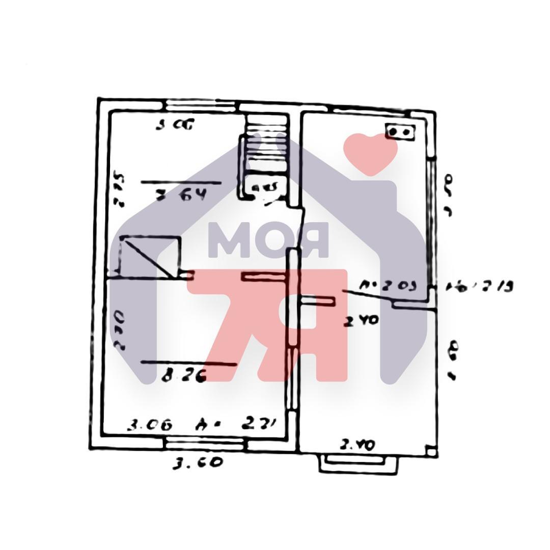 Dom 54 m² Zodziskauski sielski Saviet, Białoruś