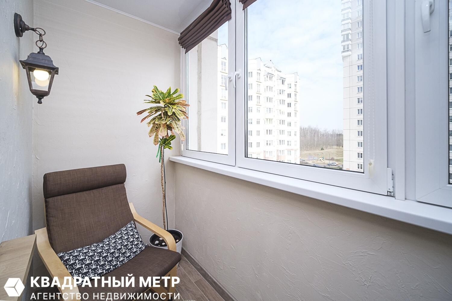 1 room apartment 43 m² Minsk, Belarus
