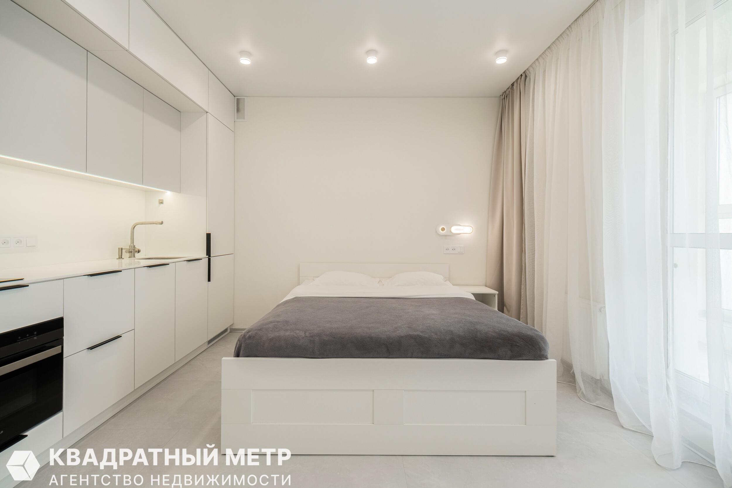 Квартира 1 комната 27 м² Минск, Беларусь