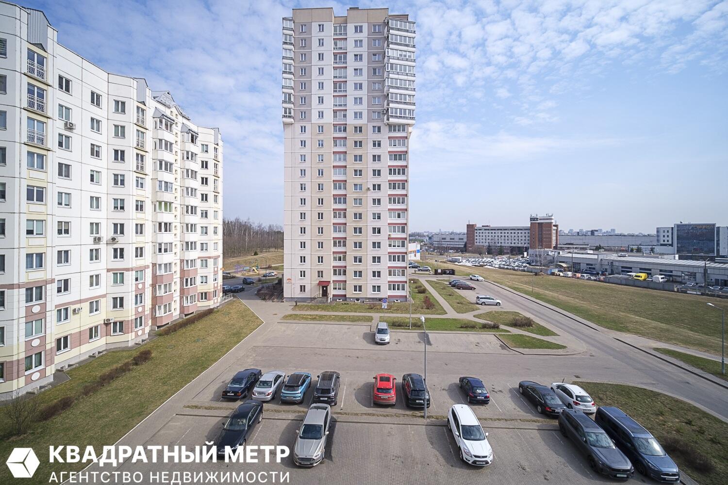 1 room apartment 43 m² Minsk, Belarus