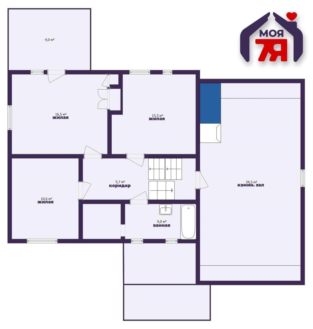 Casa 186 m² Yelnitsa, Belarús