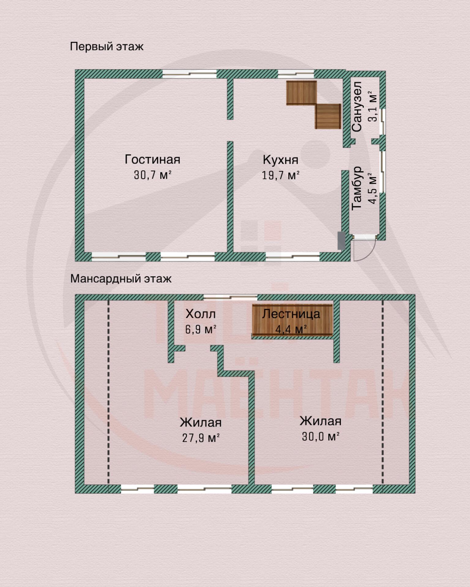 Dom 127 m² Borysów, Białoruś