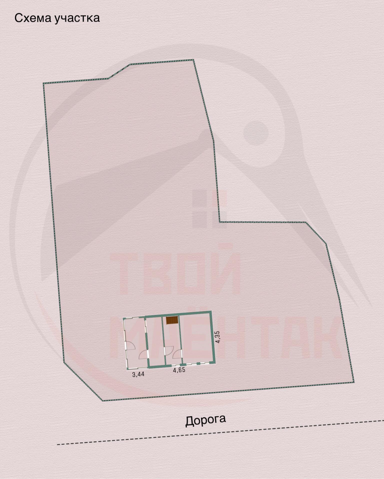 Maison 45 m² Piatryskauski sielski Saviet, Bélarus