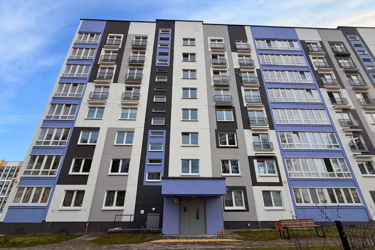 2 room apartment 57 m² Baraulianski sielski Saviet, Belarus