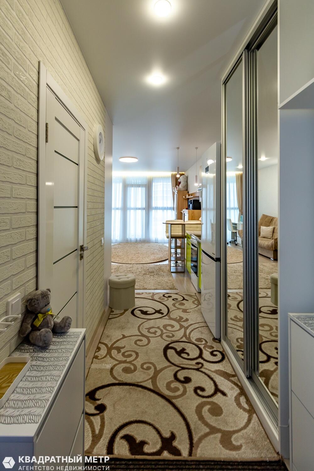 1 room apartment 31 m² Minsk, Belarus
