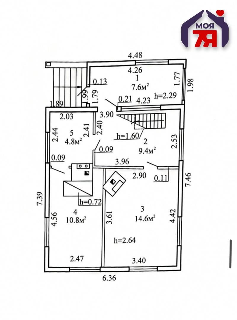 Dom 99 m² Miasocki sielski Saviet, Białoruś