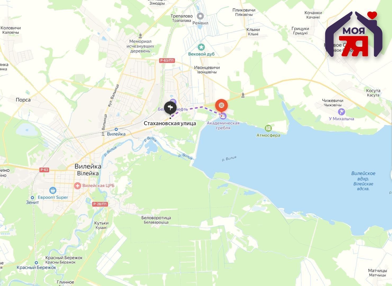 Haus 50 m² Wilejka, Belarus