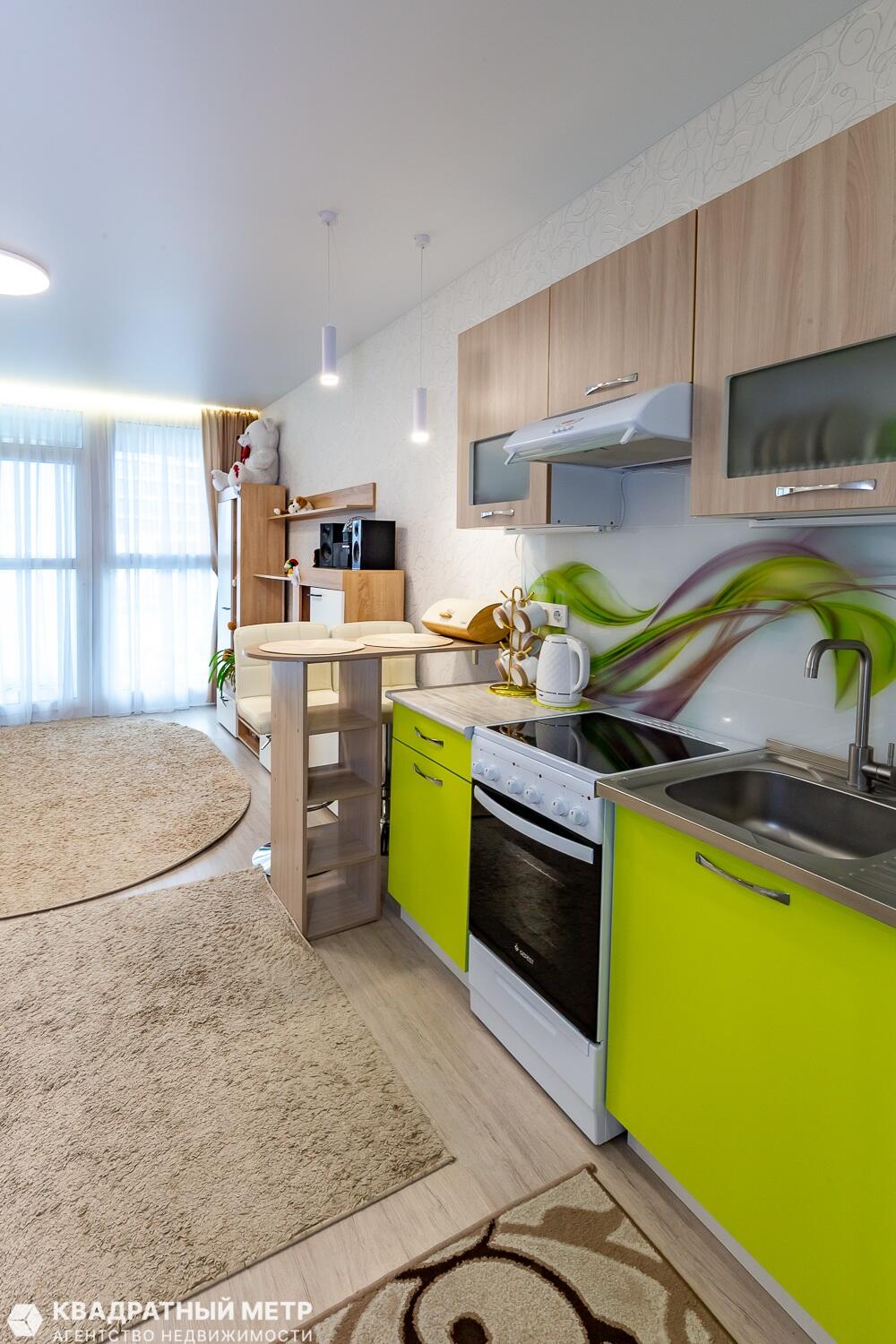 1 room apartment 31 m² Minsk, Belarus