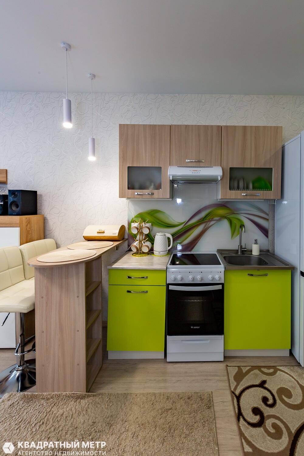 1 room apartment 31 m² Minsk, Belarus