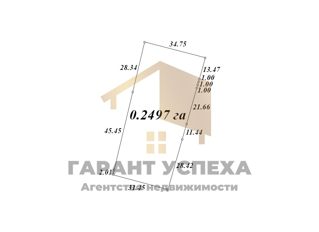 House 63 m² Damacauski sielski Saviet, Belarus