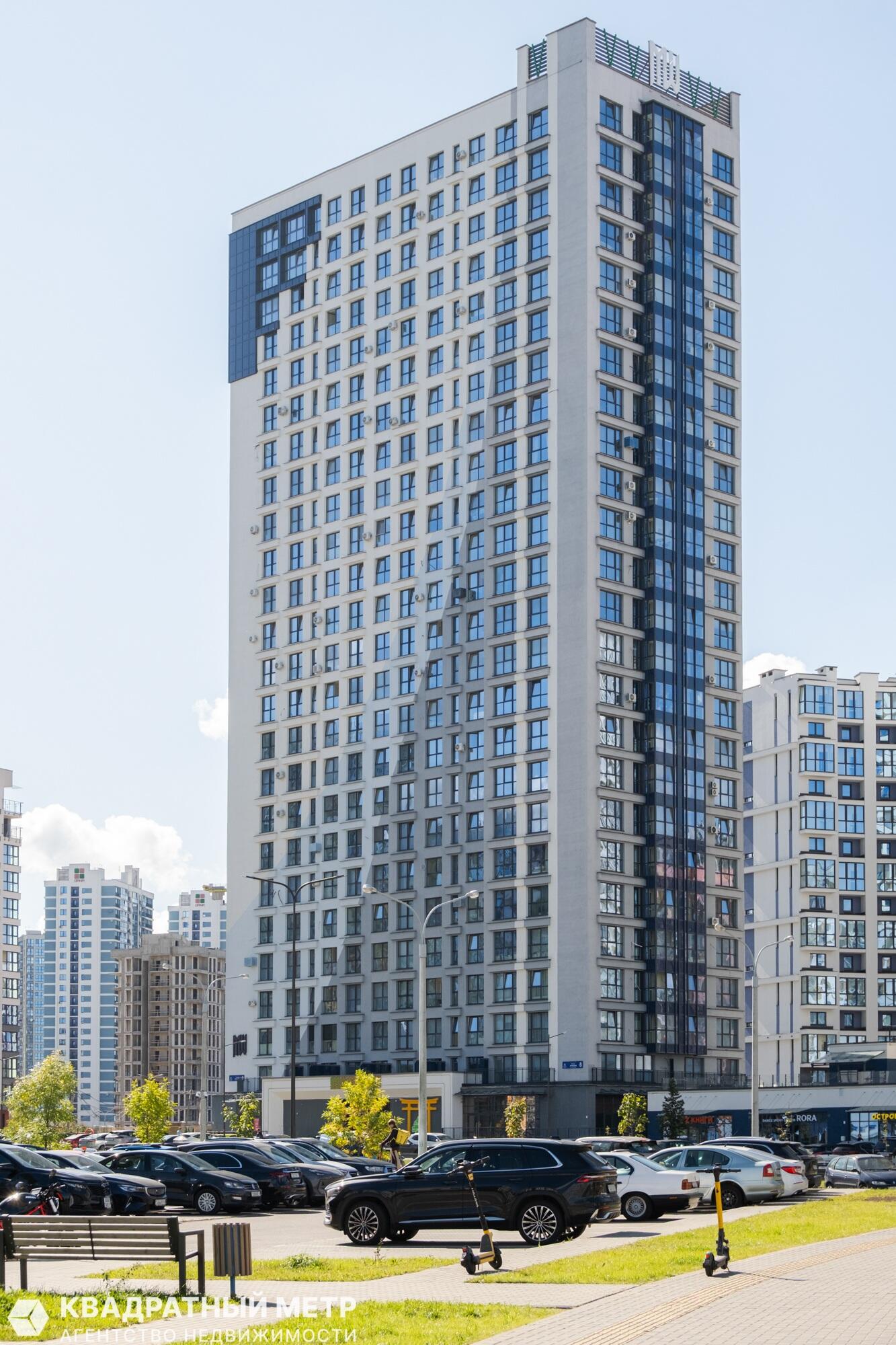 Квартира 1 комната 27 м² Минск, Беларусь