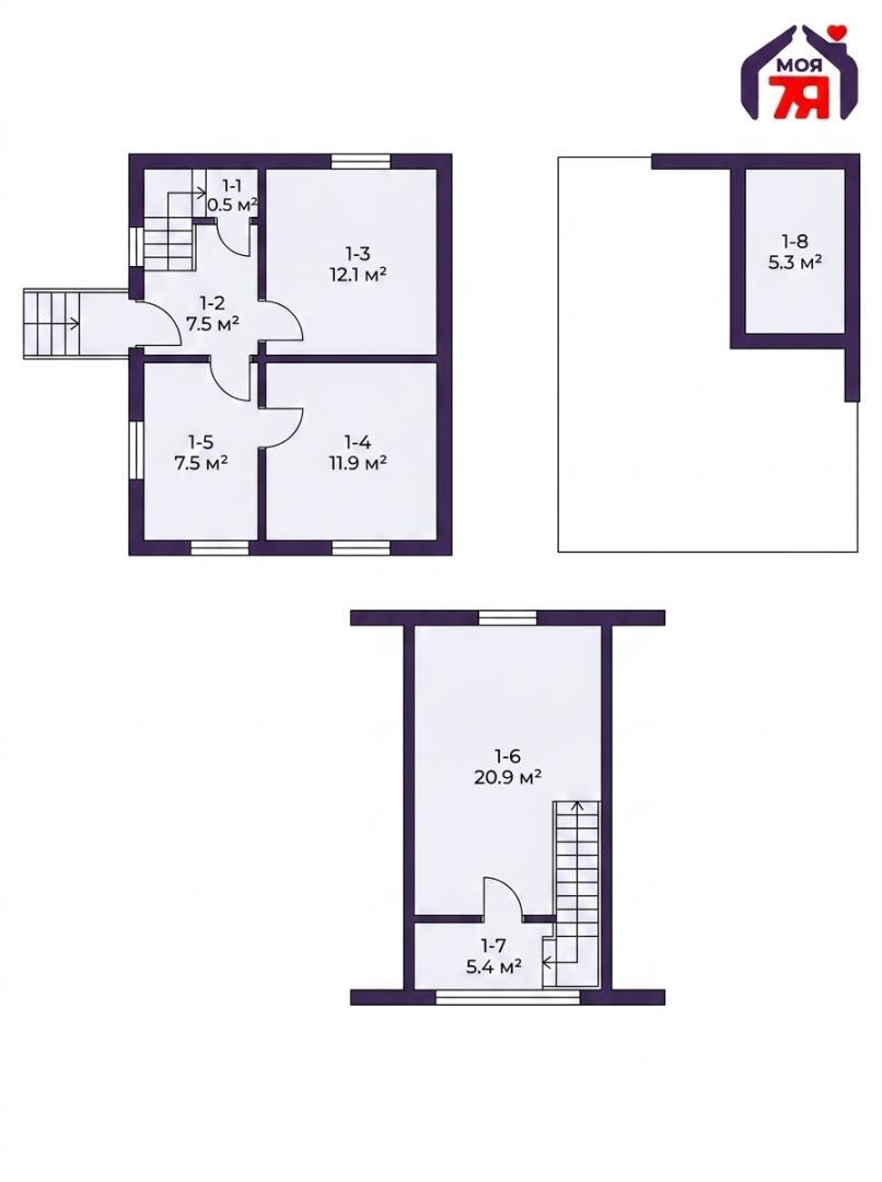 House 70 m² Lasanski sielski Saviet, Belarus