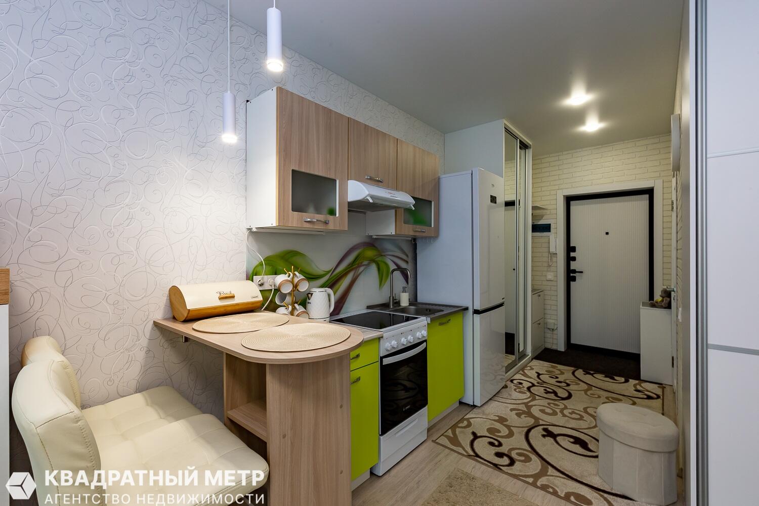 1 room apartment 31 m² Minsk, Belarus