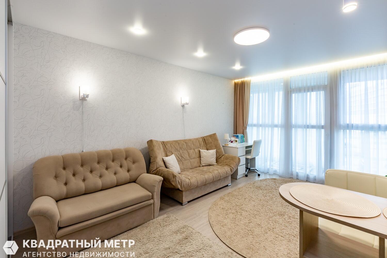 1 room apartment 31 m² Minsk, Belarus