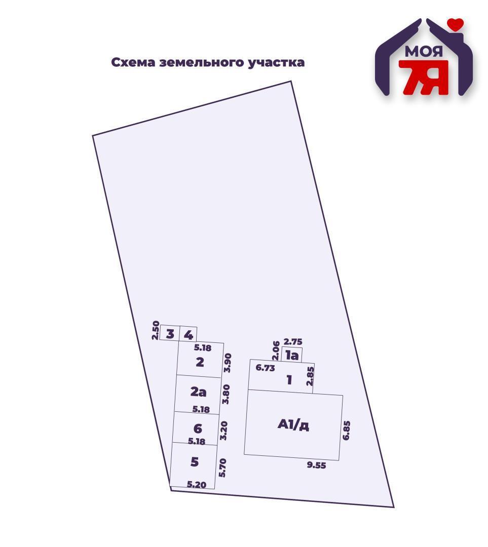 Дом 73 м² Старобин, Беларусь