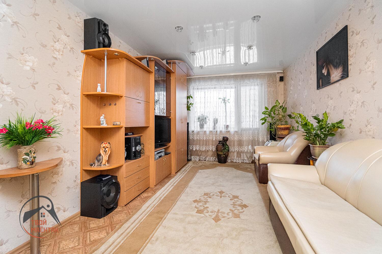 2 room apartment 47 m² Minsk, Belarus