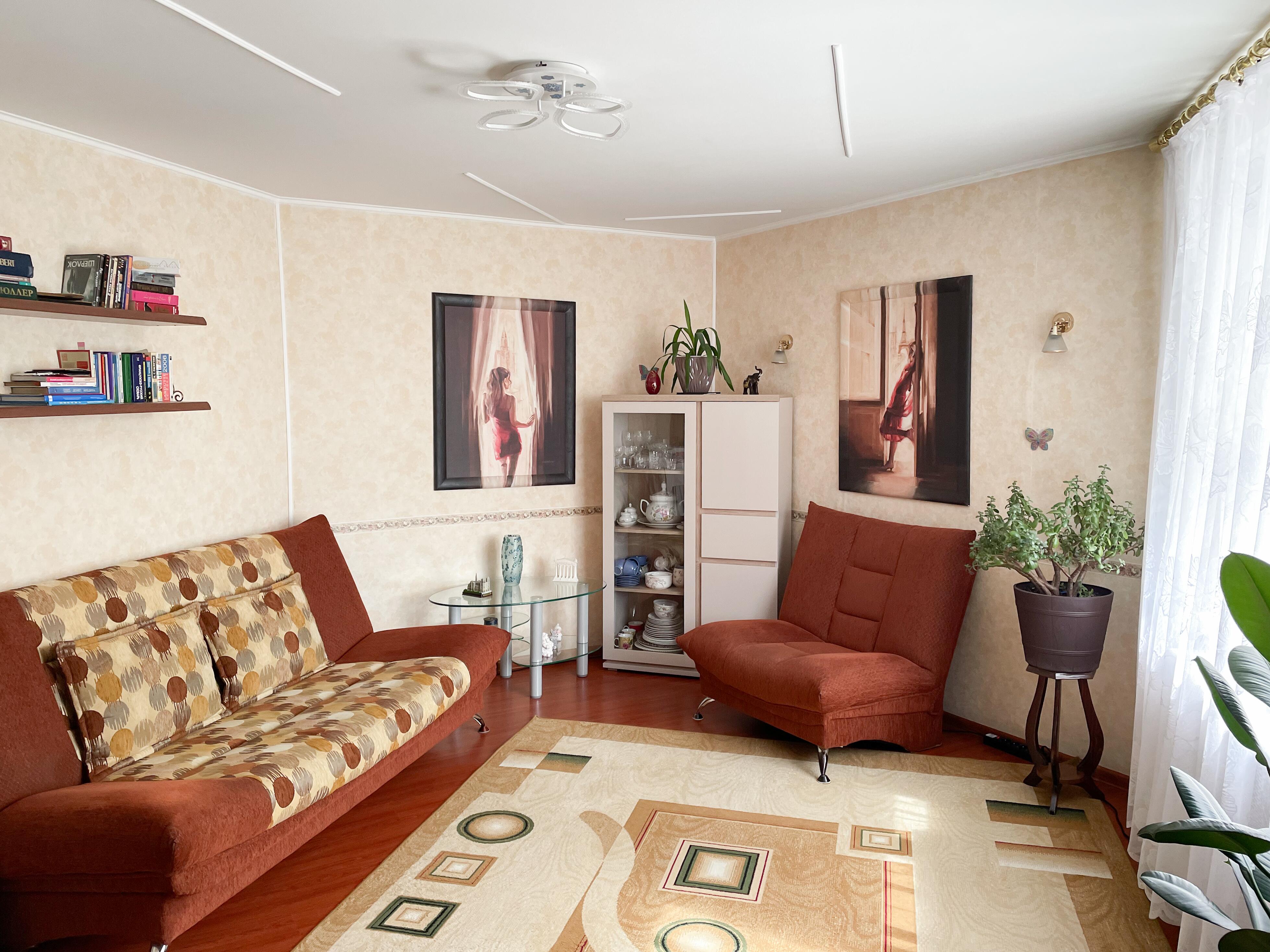 Mieszkanie 2 pokoi 50 m² Mińsk, Białoruś