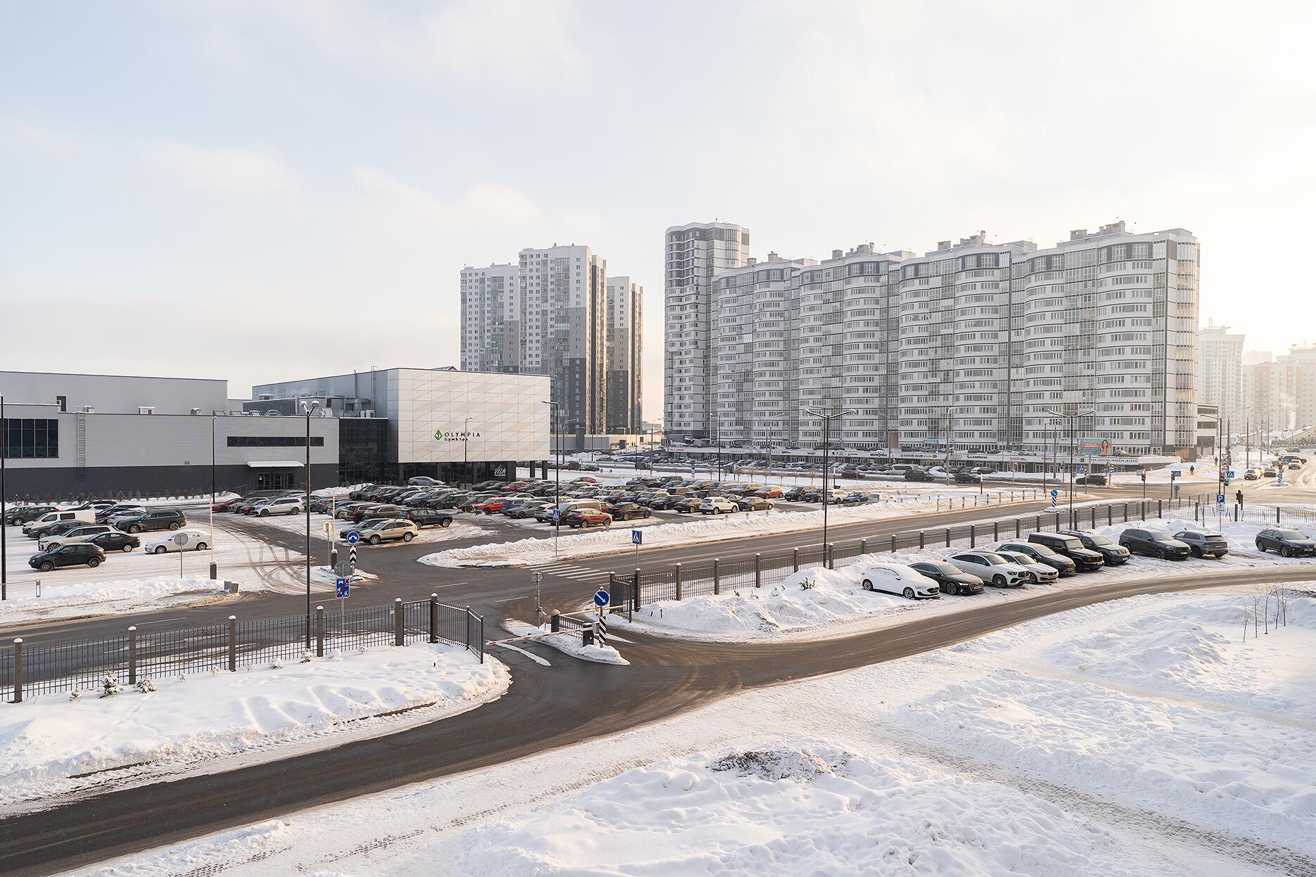 Mieszkanie 2 pokoi 63 m² Mińsk, Białoruś