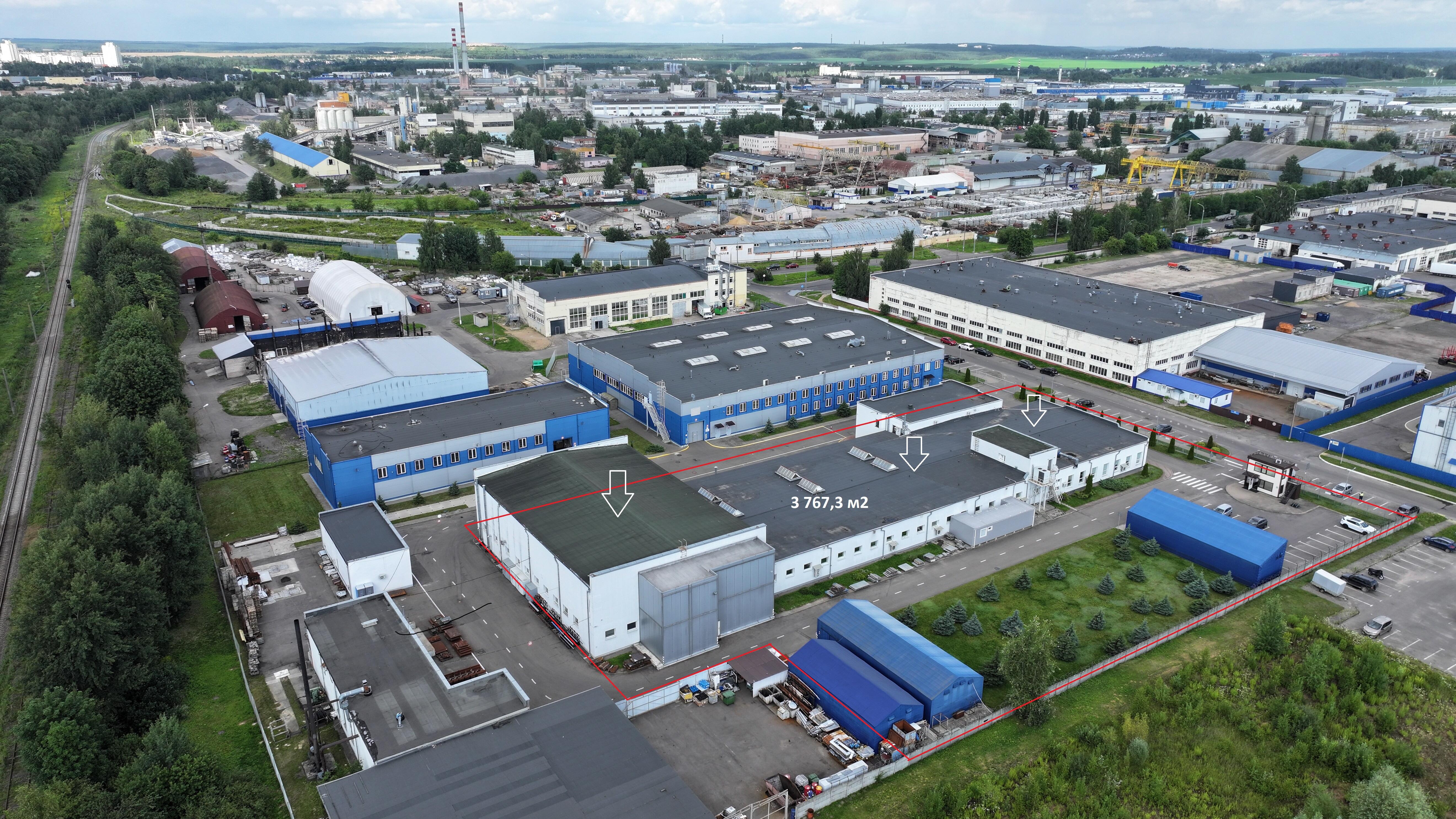 Zakład produkcyjny 3 799 m² Mińsk, Białoruś