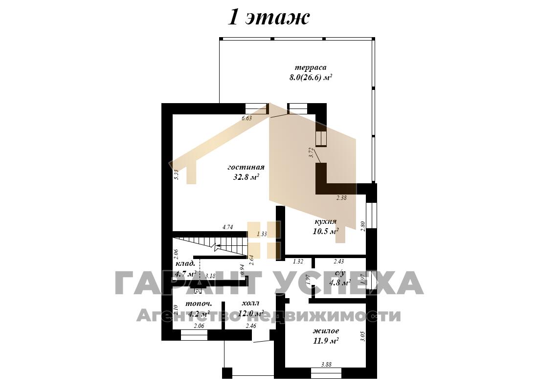 Dom 164 m² Brześć, Białoruś