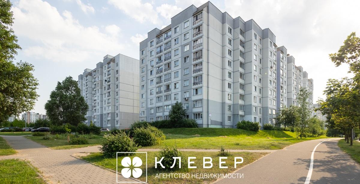  75.6м.кв., комнат 3, г. Минск (Аладовых ул., 17)