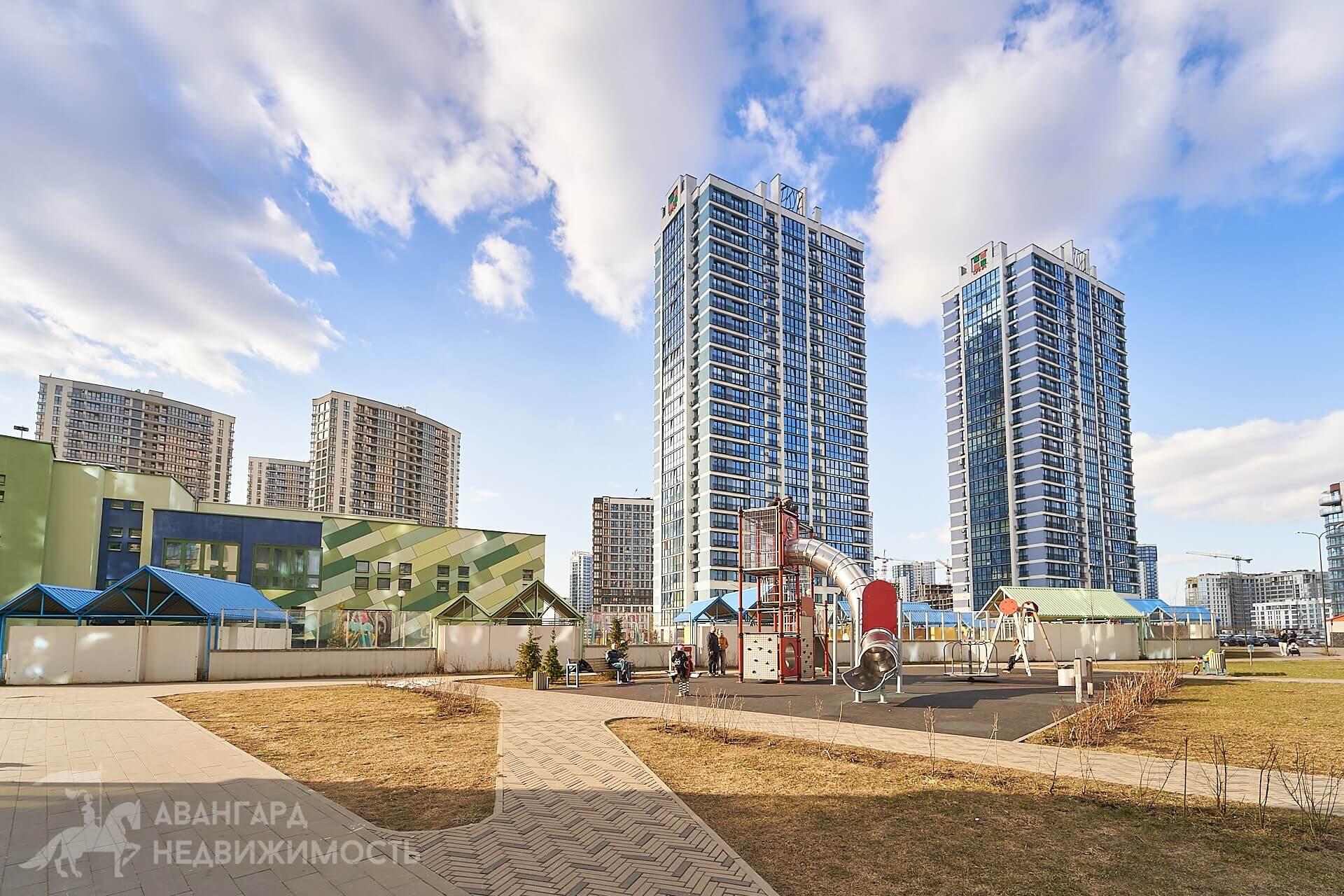 2 room apartment 45 m² Minsk, Belarus