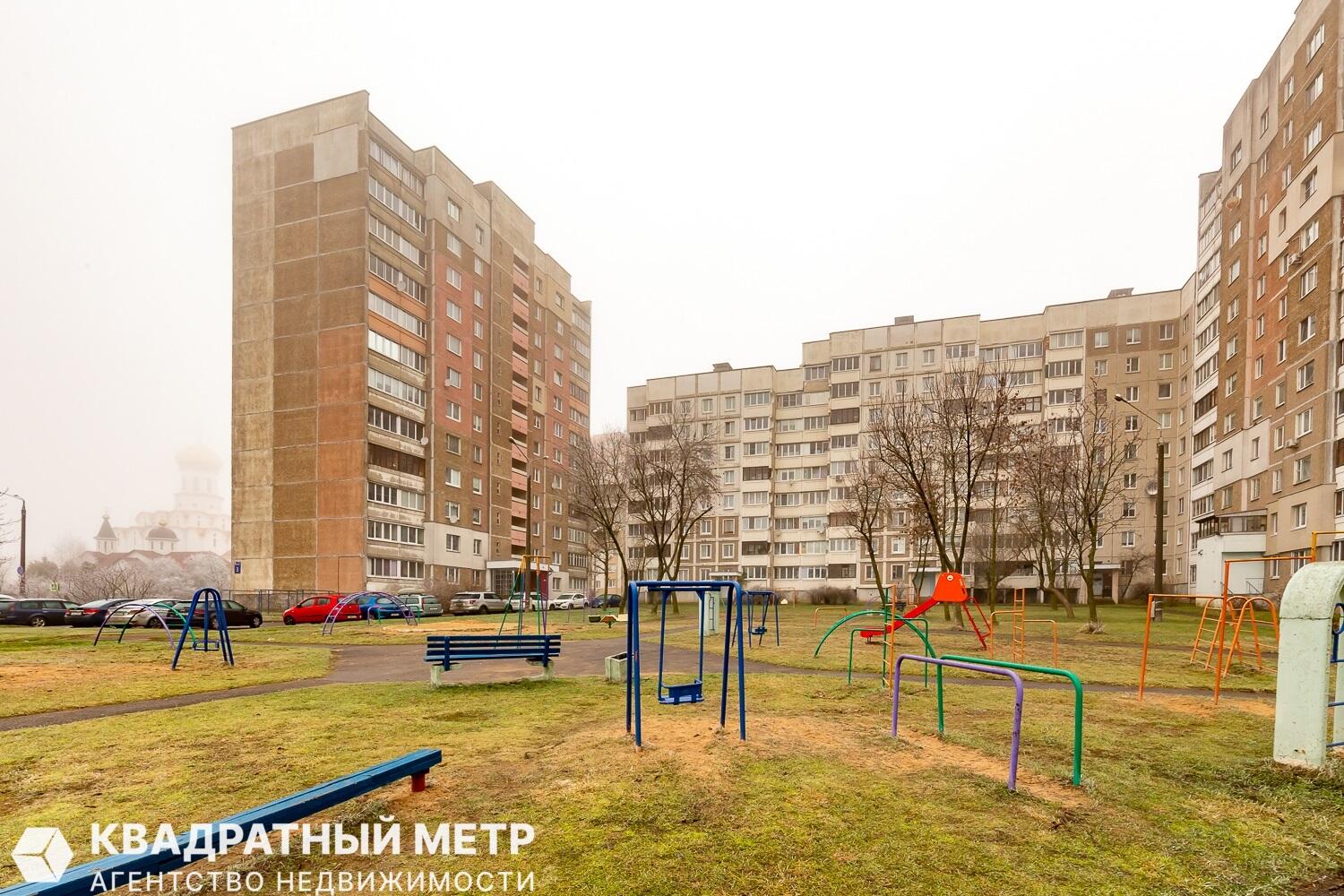 Квартира 2 комнаты 52 м² Минск, Беларусь