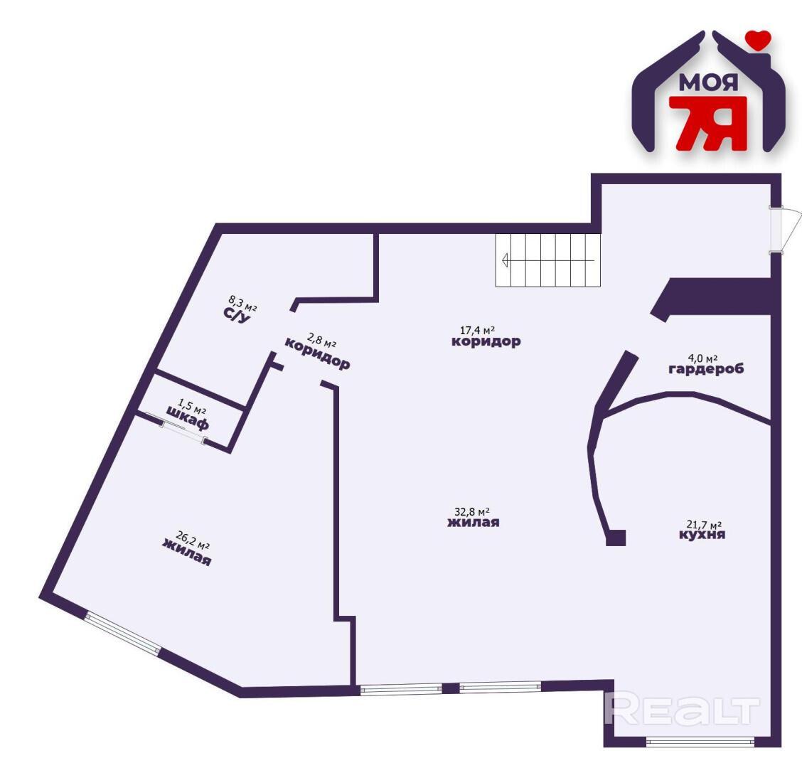 Apartamento 5 habitaciones 219 m² Minsk, Belarús