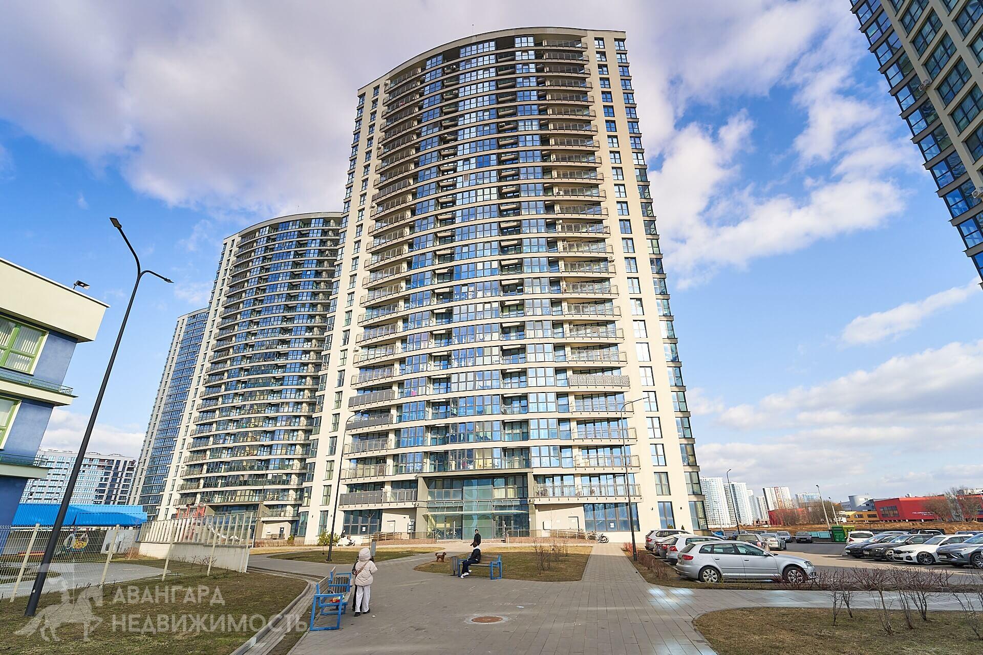 2 room apartment 45 m² Minsk, Belarus